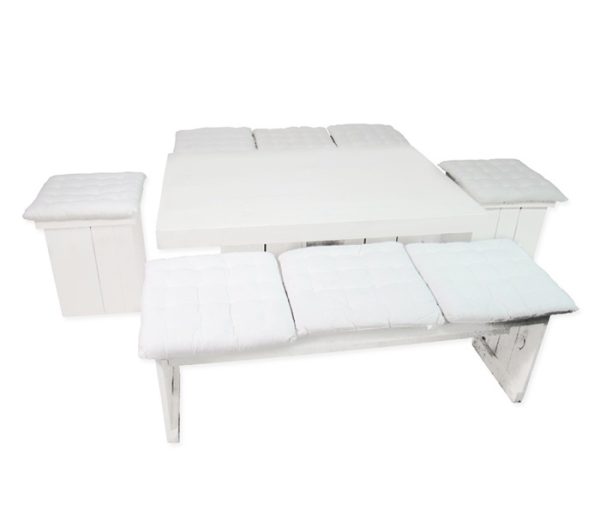 Set steigerhout wit